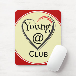Young at Heart Club Mouse Pad