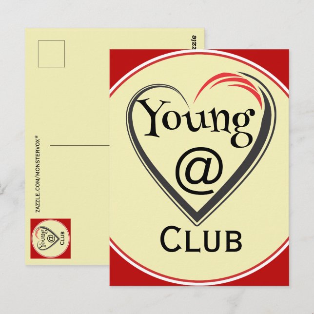 Young at Heart Club Postcard (Front/Back)