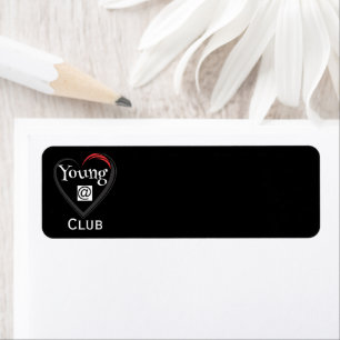 Young at Heart Club Return Address Label
