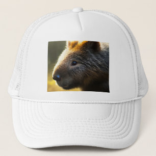 Young Australian Wombat, Truckers Hat