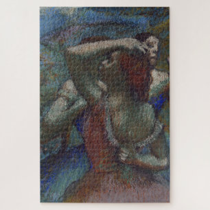 Young Ballet Dancers (Ballerinas) (by Edgar Degas) Jigsaw Puzzle