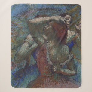 Young Ballet Dancers (Ballerinas) (by Edgar Degas) Sherpa Blanket