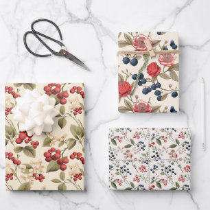 Young Berry Wrapping Paper Sheet