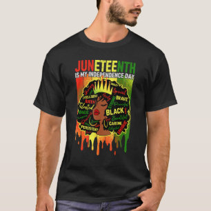 Young Black And Free Ish Since 1865 Black Freedom T-Shirt