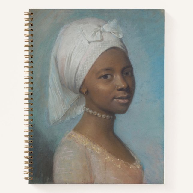 Young Black Woman Notebook (Front)