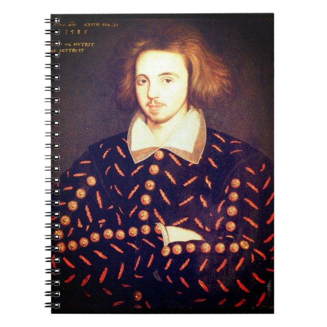 Young Christopher Marlowe Notebook (Front)