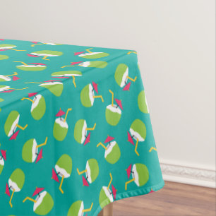 Young Coconut Drink Tablecloth