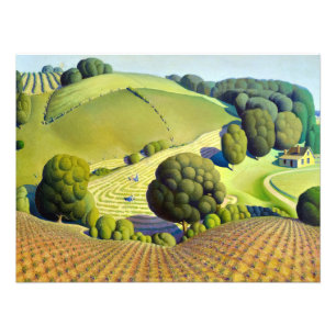 Young Corn by Grant Wood Photo Print