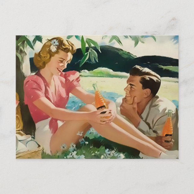 Young couples postcard (Front)