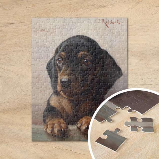 Young Dachshund | Carl Reichert Jigsaw Puzzle (Creator Uploaded)