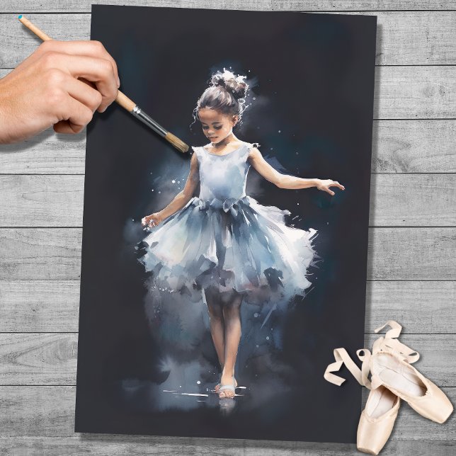 Young Dancer 2 Decoupage Paper (Creator Uploaded)