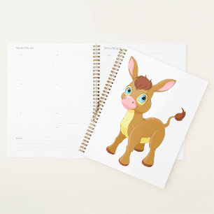 Young Donkey Spiral Planner