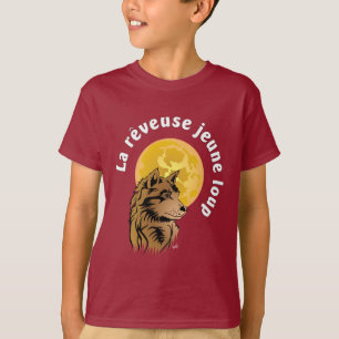 young dreamy wolf T-Shirt