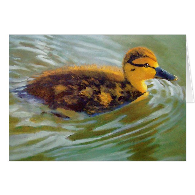 YOUNG DUCK IN SUNLIGHT (Front Horizontal)