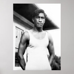 Young Duke Kahanamoku Poster