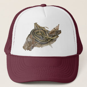 Young Eastern Garter Snake Coordinating Items Trucker Hat