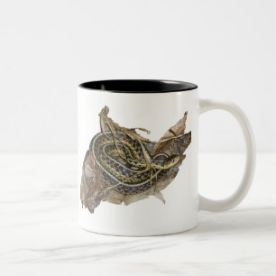 Young Eastern Garter Snake Coordinating Items Two-Tone Coffee Mug