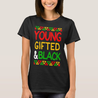 Young ed And Black African American Men Women Boy T-Shirt