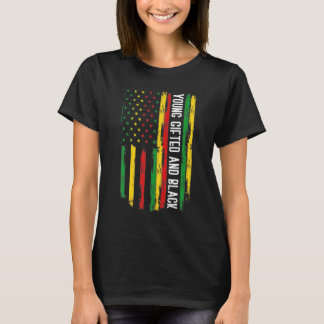 Young ed And Black American Pride Black History Mo T-Shirt