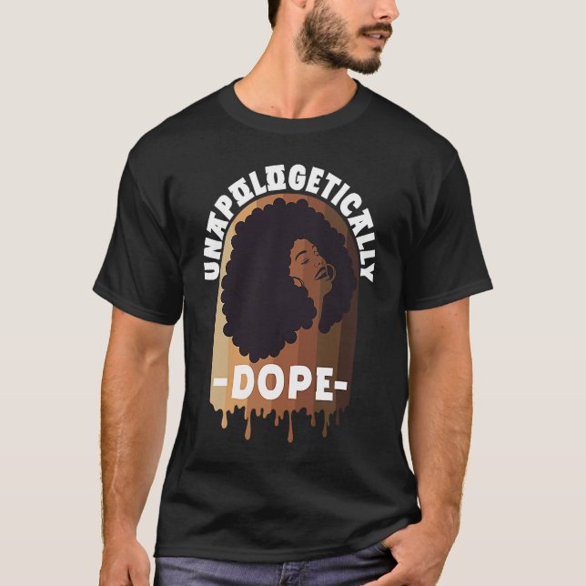 Young ed and black Black History History Black You T-Shirt (Front)