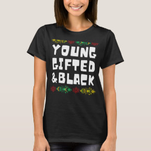 Young ed And Black Black History Month Costume T-Shirt