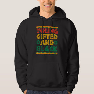 Young ed and Black Men Women Kids African American Hoodie