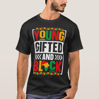 Young ed And Black T-Shirt