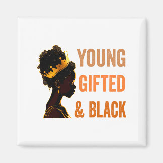 Young Ed Black African American History Girl You T Magnet