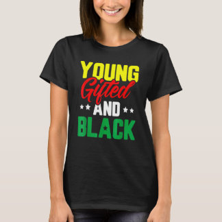 Young Ed Black African Pride Black History T-Shirt