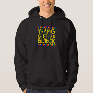 Young ed & Black History Men Women Kids African Pr Hoodie