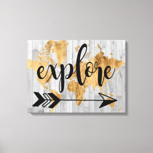 Young Explorer V Canvas Print