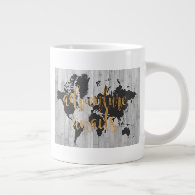 Young Explorer VI Large Coffee Mug (Right)