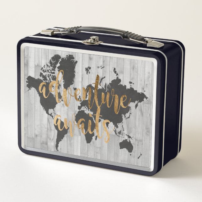 Young Explorer VI Metal Lunch Box (Front)