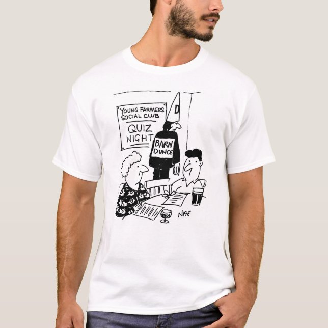 Young Farmers Quiz Night T-Shirt (Front)