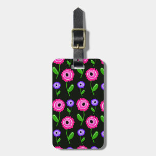 Young Florals Luggage Tag