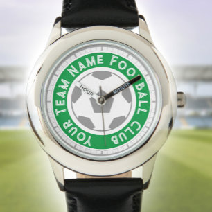 Young Football Fan or Football Supporter Watch