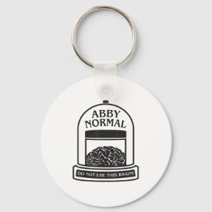 Young Frankenstein Abby Normal Funny Halloween _3  Key Ring