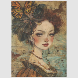 Young French Lady II Tissue Paper