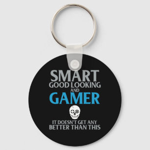 Young Gamer Video Game Enthusiast Gaming Present 1 Key Ring