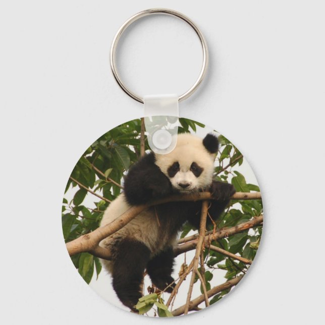 Young giant panda key ring (Front)