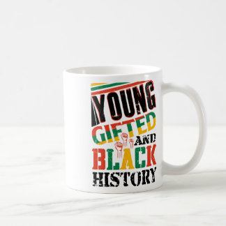 Young Gifted And Black History  Coffee Mug