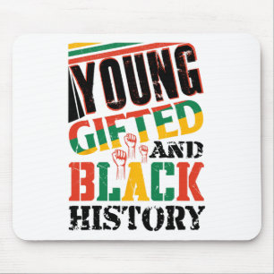 Young Gifted And Black History Mouse Mat