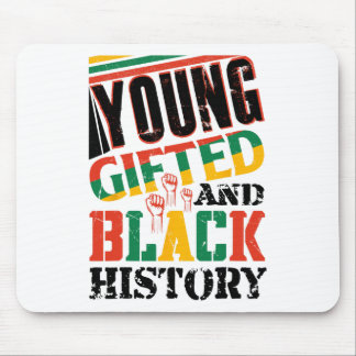 Young Gifted And Black History  Mouse Mat