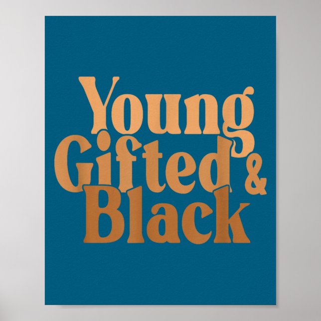 Young gifted and black  poster (Front)