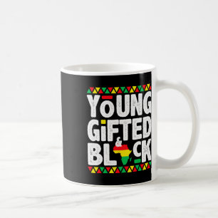 Young Gifted Black4 Black Magic Girl Boy Black His Coffee Mug