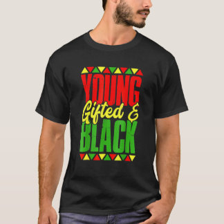 Young Gifted & Black History Apparel, African Men T-Shirt
