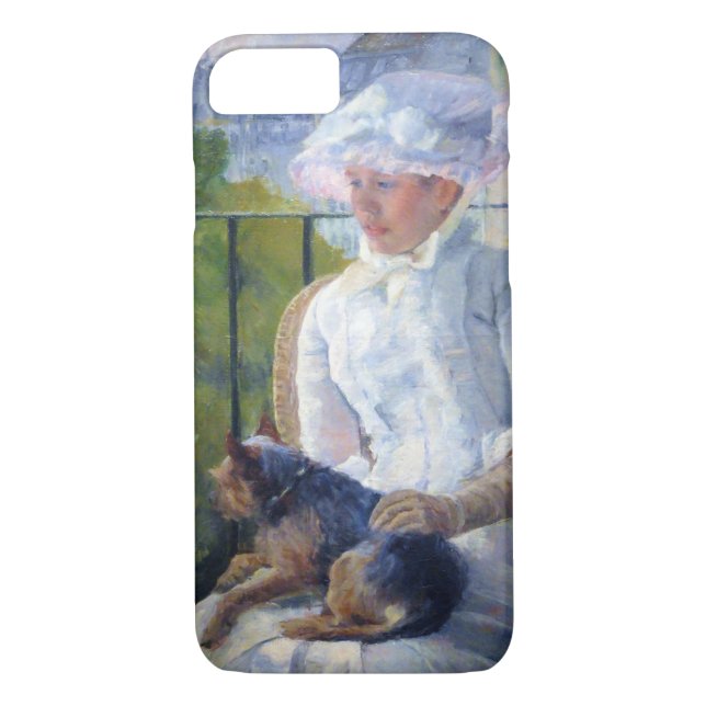 Young Girl and Her Dog, Mary Cassatt Case-Mate iPhone Case (Back)