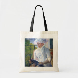 Young Girl and Her Dog, Mary Cassatt Tote Bag