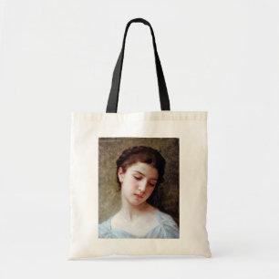 Young Girl, Bouguereau Tote Bag