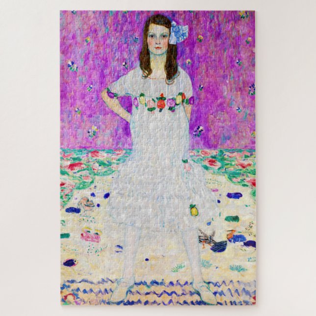 Young Girl, Gustav Klimt Jigsaw Puzzle (Vertical)